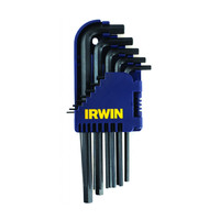 Набор коротких шестигранных ключей в упаковке 10 шт Irwin T10755